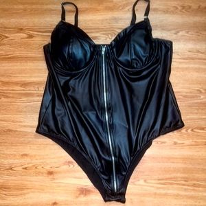 Bustier Bodysuit black